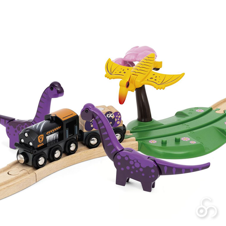 BRIO（ブリオ） (レビュー特典あり) 恐竜アドベンチャーセット 36094