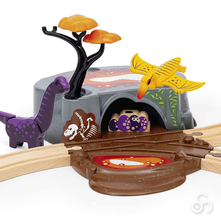 BRIO（ブリオ） (レビュー特典あり) 恐竜アドベンチャーセット 36094