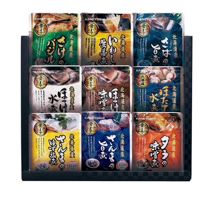 北海道産 おさかな旨煮詰合せ C HKDF-C9 ギフト 贈り物 内祝い ギフト プレゼント お返し お歳暮 お中元 C008-032