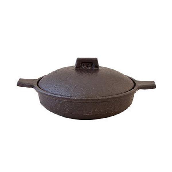 長谷園 伊賀焼 土鍋 キャセロール マイン 黒 ACK-71 : イベリアの太陽