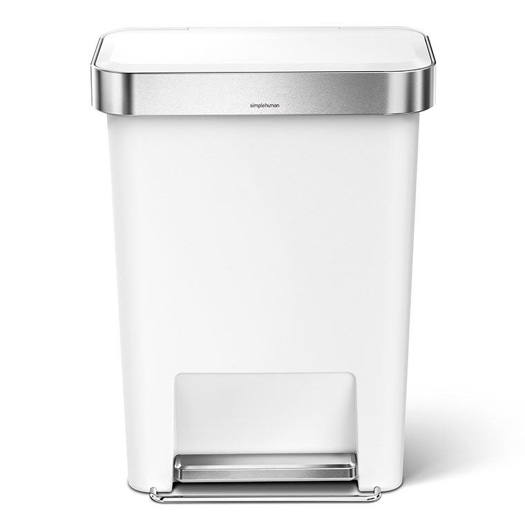 はるまき シンプルヒューマン ゴミ箱 ホワイト 白 ３０リットル simplehuman（シンプルヒューマン） (正規品) ごみ箱 プラスチック