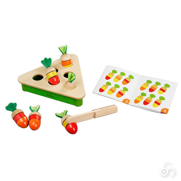 旧商品 PlayMeToys プレイミー プラックキャロット E0902 木のおもちゃ 知育玩具 出産祝い 0歳 1歳 2歳 3歳 |  | 02