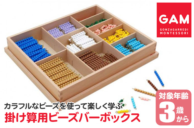 レビュー特典あり) GAM 掛け算用ビーズバーボックス 1MM1252 かけ算 3