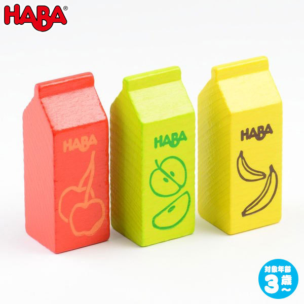 HABA ハバ ミニセット・ジュース HA305070 知育玩具 おもちゃ ままごと おままごと キッチン 食材 木製 2歳 3歳 4歳 5歳 クリスマスプレゼント 男の子 女の子