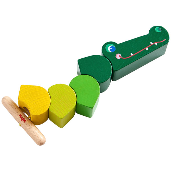 ハバ（HABA） スリングラトル・ワニ HA305226 知育玩具 おもちゃ