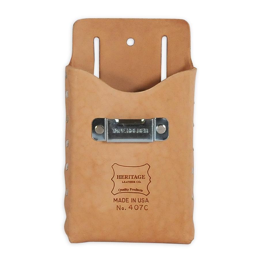 ヘリテージレザー Box Shaped Tool Pouch W-Tape Clip ツールポーチ