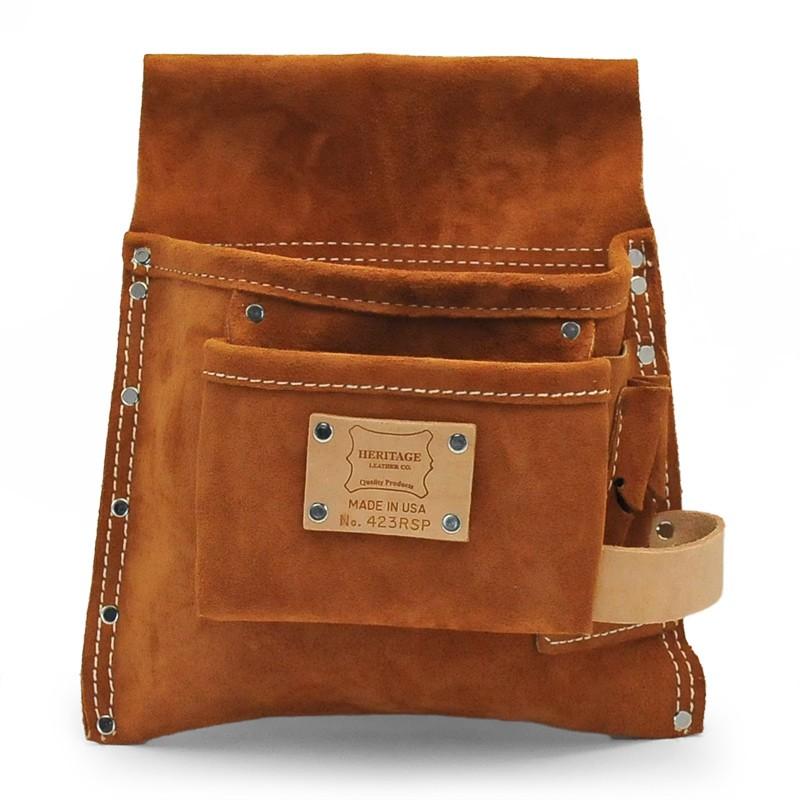 ヘリテージレザー 5-Pkt Professional Suede Leather Pouch 腰袋