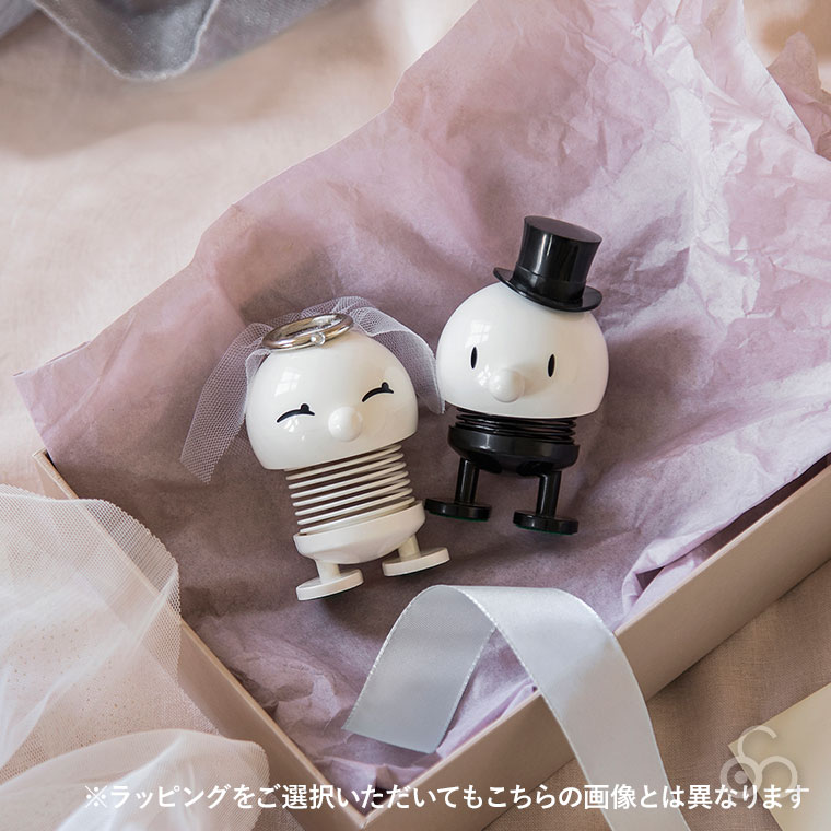 Hoptimist ホプティミスト Bride ＆ Groom White HP-038 置物