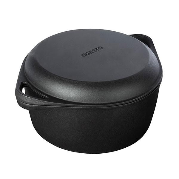 ココット ブルナー GUSSTO キャセロール ラウンド 20cm IDP005022 オーブン おしゃれ 定番 手作り 料理 子供が喜ぶ_1