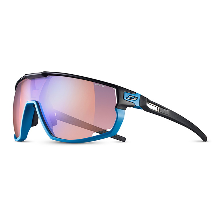 Julbo ジュルボ サングラス RUSH ラッシュ Reactiv 1-3 HIGH CONTRAST Blue/Black 調光 ランニング サイクリング 自転車 ロード 太陽光 J5343412_2