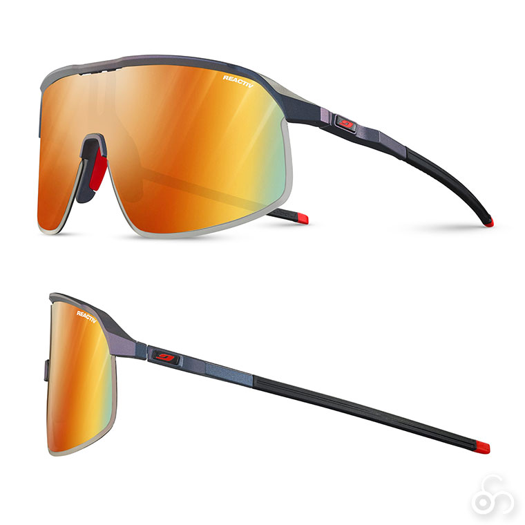 Julbo ジュルボ 黒眼鏡 デンシティ Reactiv 1-3 LIGHT AMPLIFIER 調光 アンチフォグ 撥水 防汚 アウトドア 運動競技 山登り J5613380