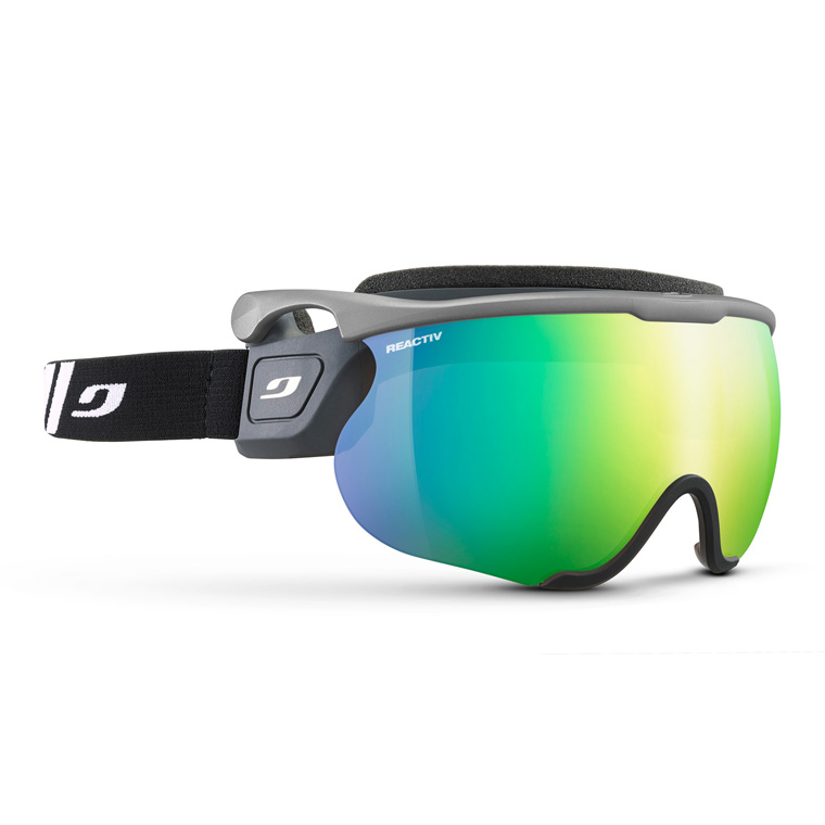スキーゴーグル レンズ3枚　付属ケース付き　バイアスロン【美品　Julbo 】 julbo ゴーグル（スキーゴーグル、サングラス）｜スキー | スポーツ の