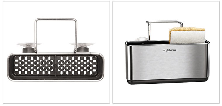 正規品) シンプルヒューマン スリムシンクキャディ シルバー