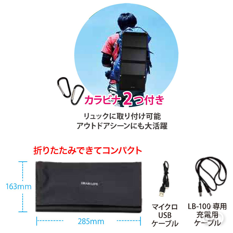 DEAR LIFE エナジーユニットS ポータブル蓄電池 専用ソーラーパネル