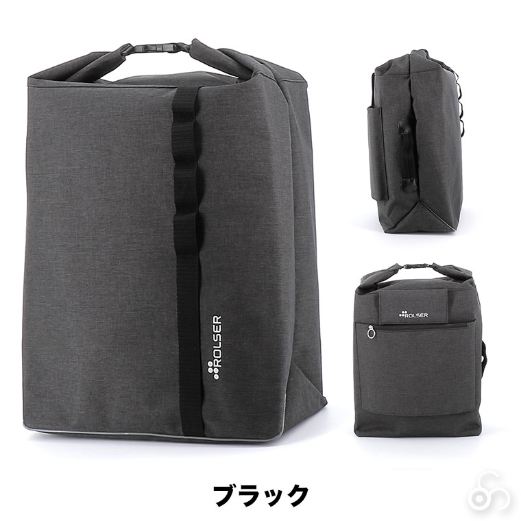 ロルサー ショッピングカート 2輪+ROLL TOP (2輪フレーム+バッグセット) LG2-set2｜iberia｜13