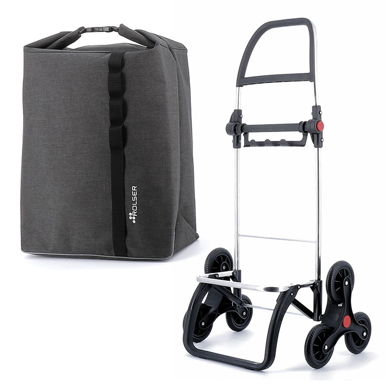 ROLSER（ロルサー） ショッピングカート 6輪+ROLL TOP (6輪フレーム+