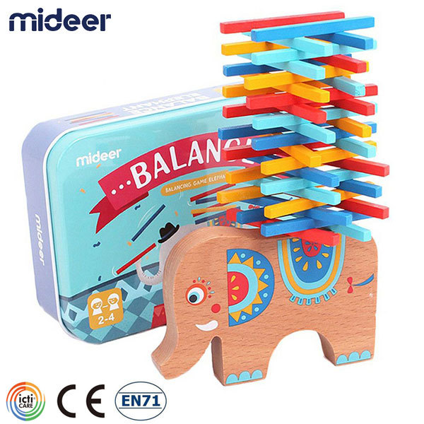 Mideer ミディア バランスゲーム エレファント MD1050 知育玩具 3歳 4歳 5歳 クリスマスプレゼント 男の子 女の子