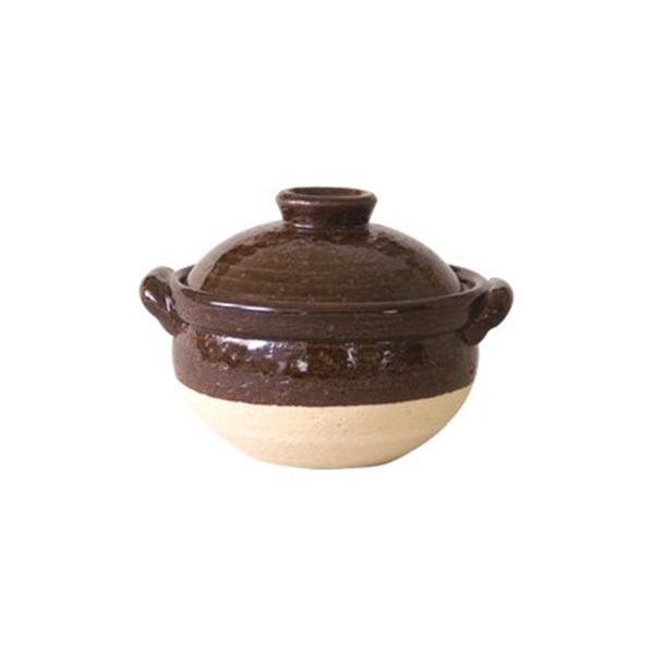 長谷園 伊賀土鍋 雑炊鍋(1から2人用) ANM-34 6号 | 長谷園 | 02