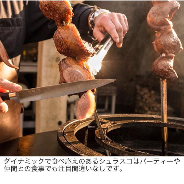 卸売 ステンレス 電池式自動回転 バーベキュー シュラスコ 5本 自動串 バーベキュー・調理用品