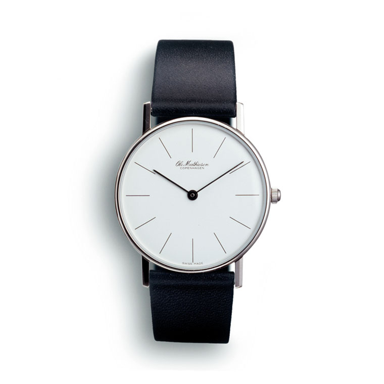 Ole Mathiesen オーレ・マティーセン 1962 Classic 33mm Quartz Steel