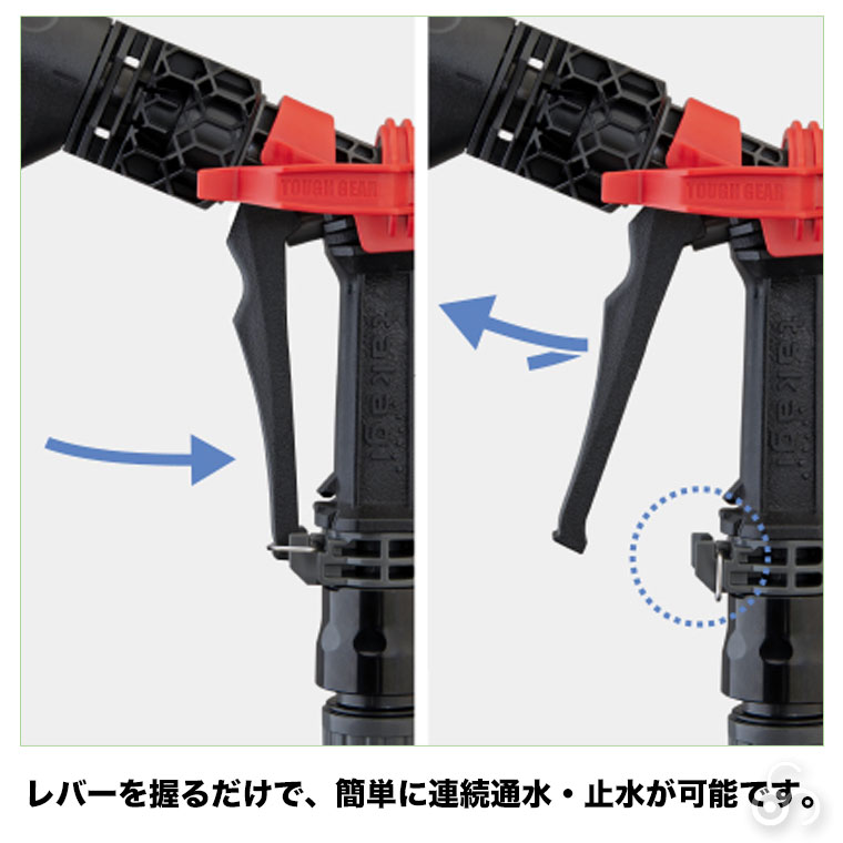 タカギ（takagi） 散水ノズル タフギアサイクロン QG559 : イベリアの