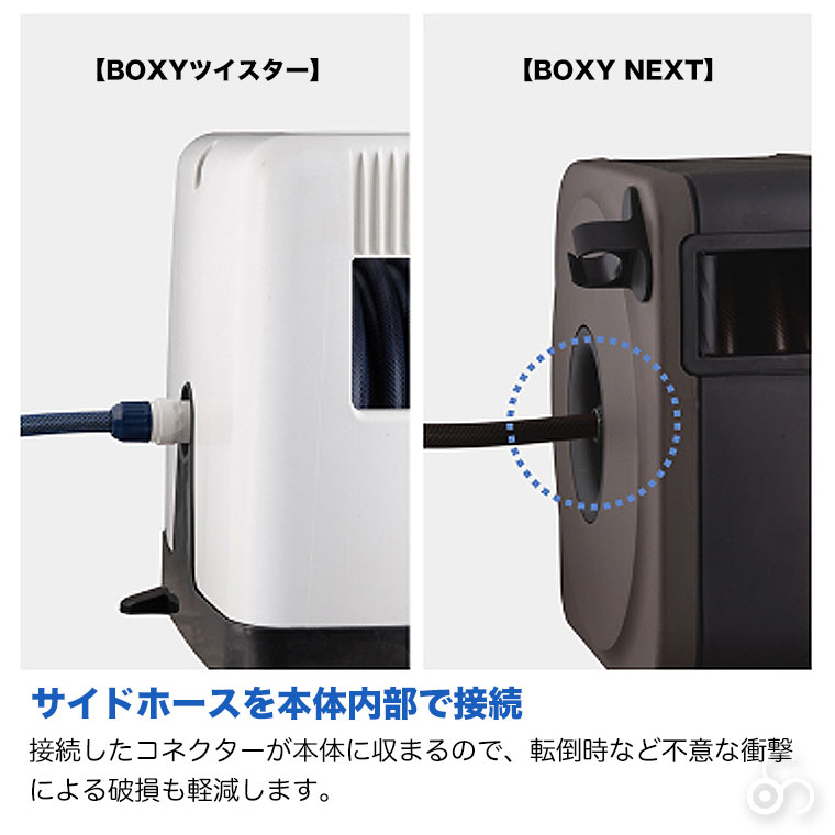 ホースリース 20m タカギ BOXY NEXT 20m RC1220 おしゃれ