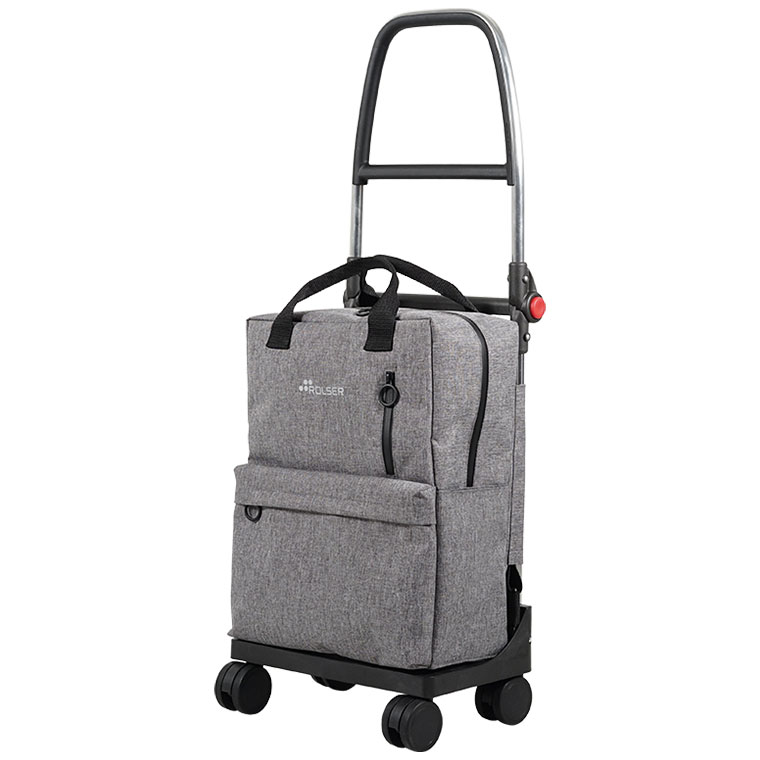 ROLSER ロルサー　2輪キャリーカート　グレー　ドット ROLSER（ロルサー） 4輪 ROLSER T-SHOP MINI MAX RS-001 29L バック