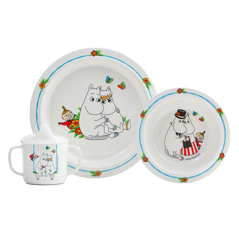 MOOMIN（ムーミン） 旧商品 MOOMIN ratt start メラミン3点セット