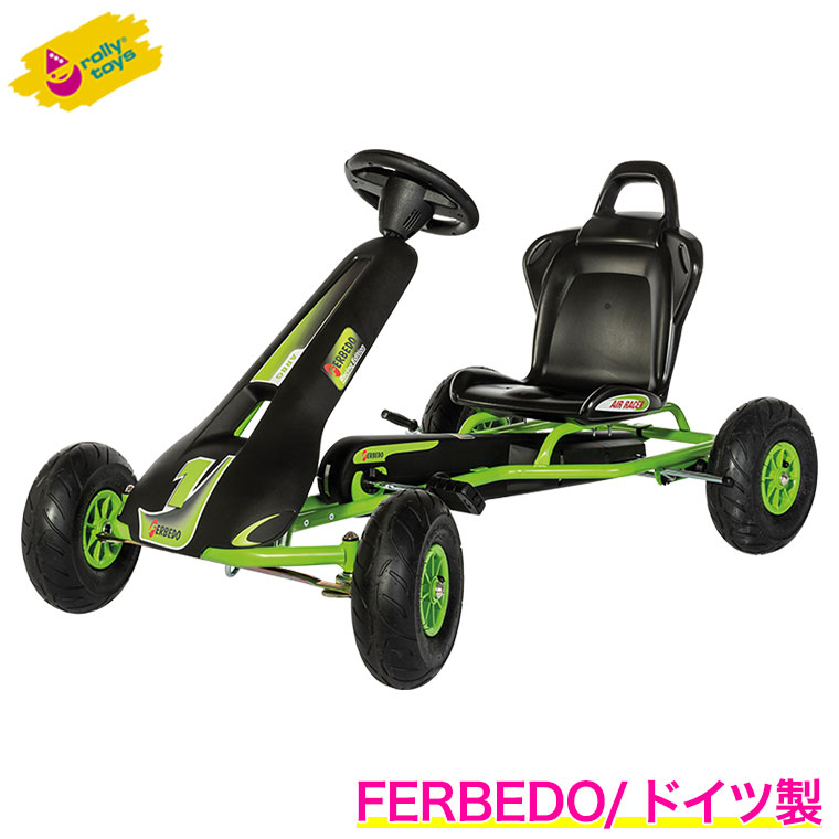 FERBEDO ゴーカート AR Green RT112005 乗用おもちゃ 乗用玩具 車 のりもの 5歳 誕生日プレゼント