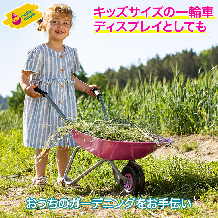 rolly toys ロリートイズ rolly Classic Summer 一輪車 ピンク RT274802｜iberia