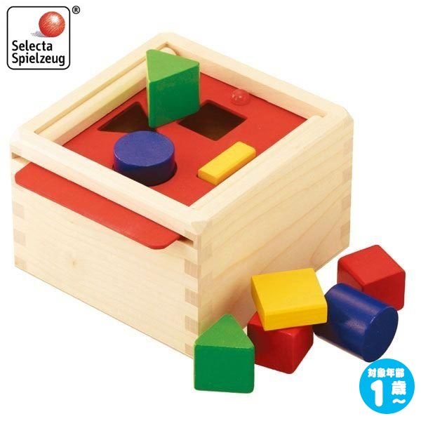セレクタ SEかたちの箱 SE62005(知育玩具) SELECTA 赤ちゃん ベビー 出産祝い おもちゃ 2歳 3歳 4歳 女の子 男の子 | セレクタ