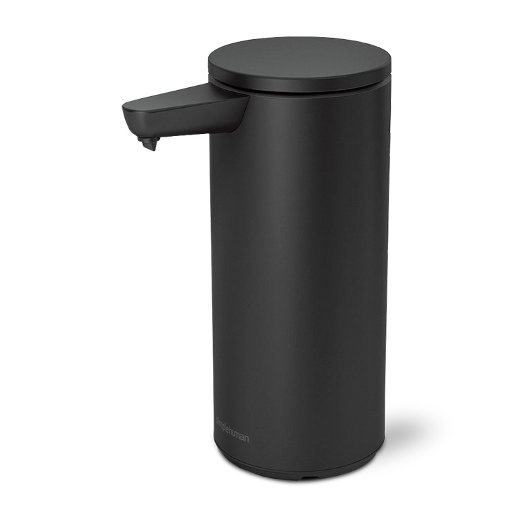 美品simplehumanセンサーポンプソープディスペンサー充電式マットブラック simplehuman シンプルヒューマン 充電式センサーポンプ マット