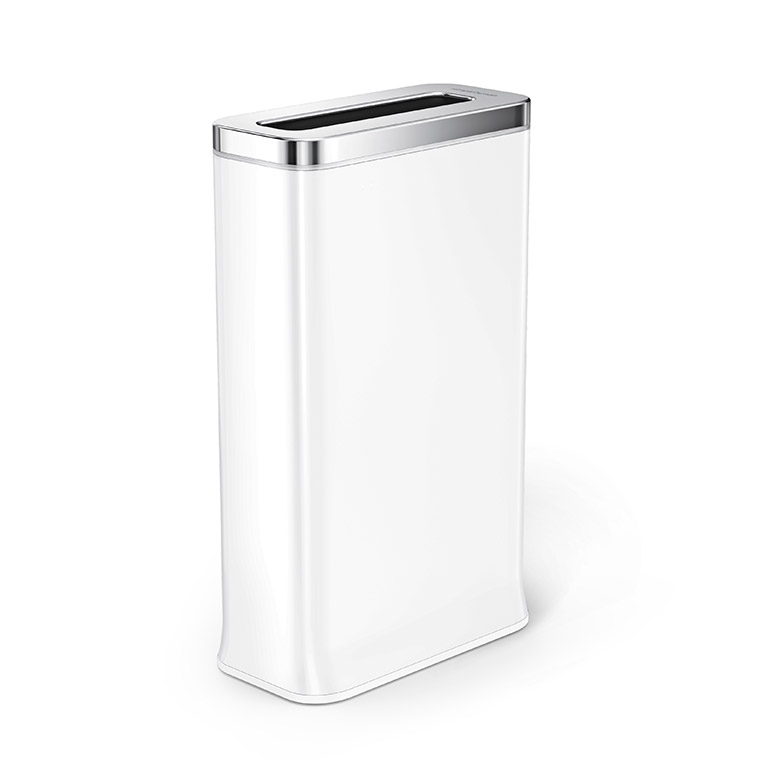 【simplehuman】クリーンステーション ホワイトステンレス　中古 旧商品 シンプルヒューマン クリーンステーション ホワイトステンレス