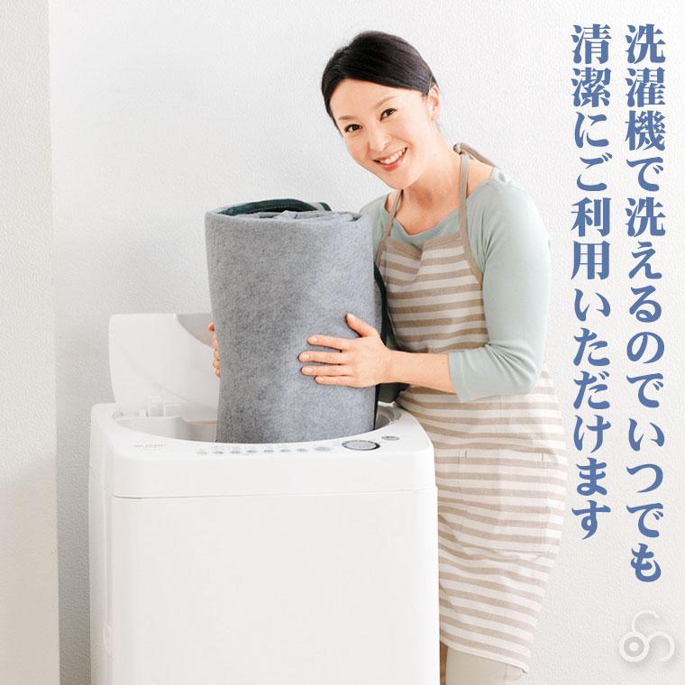谷村実業 洗えるボアラグ 2畳 185×185cm カーペット 洗濯可能 ホット