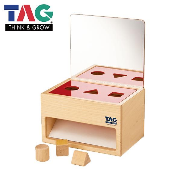 TAG 鏡の付いた形の分類箱 TGESC9 知育玩具 知育 おもちゃ 0歳 1歳 1歳半 2歳 3歳 4歳 5歳 男の子 女の子 幼児教育 クリスマスプレゼント
