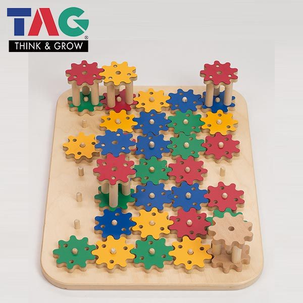 TAG 平面と空間の動きを理解するギア TGRE40 知育玩具 知育 おもちゃ 0歳 1歳 1歳半 2歳 3歳 4歳 5歳 男の子 女の子 幼児教育 クリスマスプレゼント