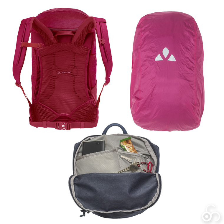 VAUDE バックパック Women's Skomer 16 (レディース スコマー 16L) リュック バッグ 撥水 防汚 登山 キャンプ アウトドア 12978の画像