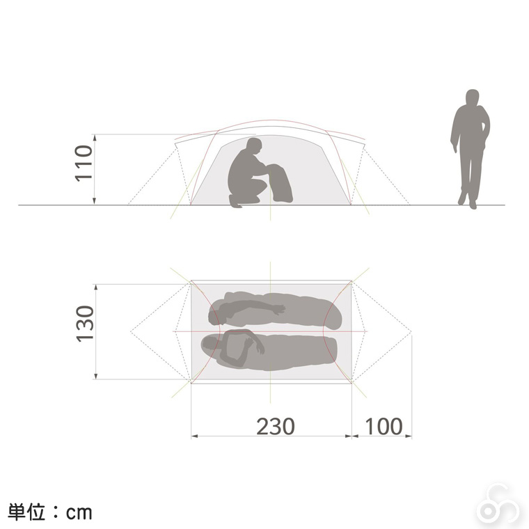 VAUDE 山岳テント Mark (マーク) ...の詳細画像3