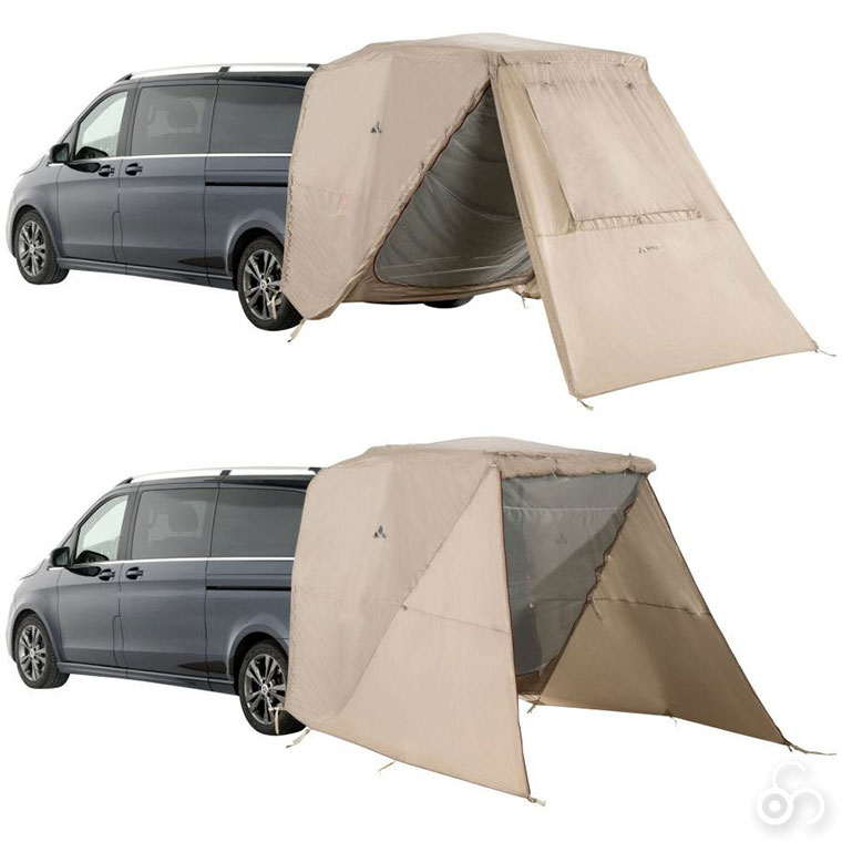 【新品未使用】車 テント VAUDE（ファウデ） カーサイドテント Drive Van Trunk (ドライブバン