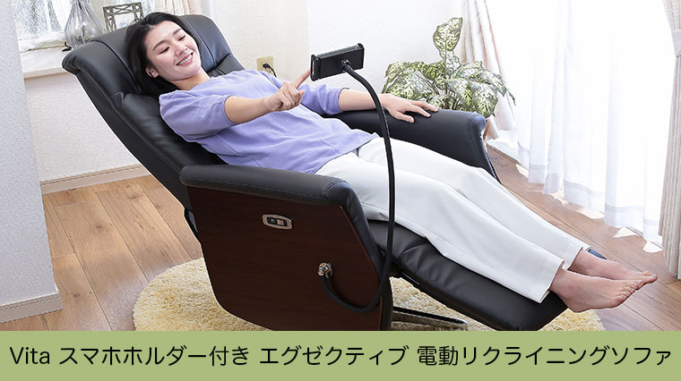 谷村実業 Vita ヴィータ スマホホルダー付き エグゼクティブ 電動