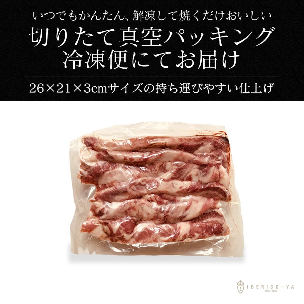 イベリコ豚 カルビ 約500g スペイン産 豚肉 高級 中落ちカルビ 特上 霜降り ＢBQ 焼肉 冷凍 ※リブフィンガー 約500ｇ  :karubi1kg:イベリコ豚専門店 イベリコ屋 - 通販 - Yahoo!ショッピング