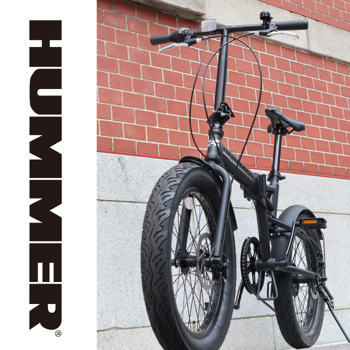 HUMMER 折りたたみ自転車 黒 ファットバイク 20インチ 楽天市場】ファットバイク FAT BIKE 20インチ 折りたたみ自転車