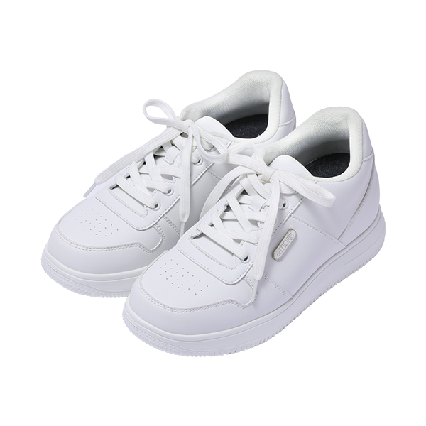 orMORE 厚底スニーカー ホワイト Lサイズ orMORE（オアモア） 厚底スニーカー 防水 軽量 9cm 履きやすい