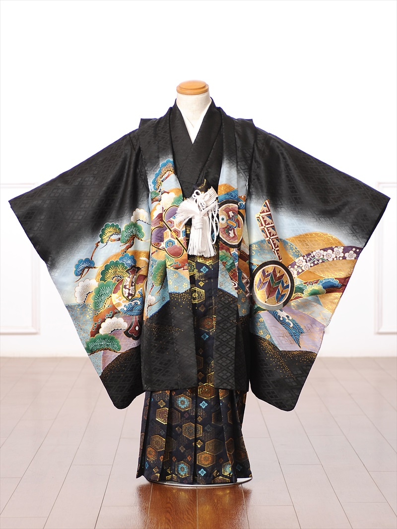 七五三レンタル 5歳男児七五三AO5072 男の子七五三《レンタル七五三