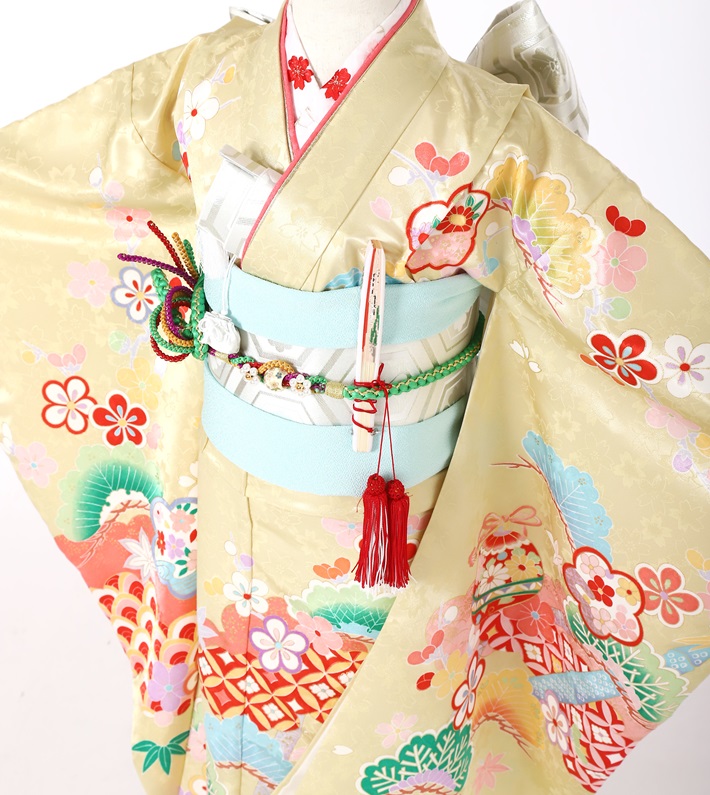 花うさぎ 七五三レンタル 七歳女児七五三AP7168 七五三着物 女の子