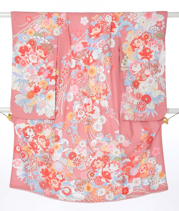 七五三 7歳 着物 レンタル 七歳 女児 AP7175 七五三着物 女の子