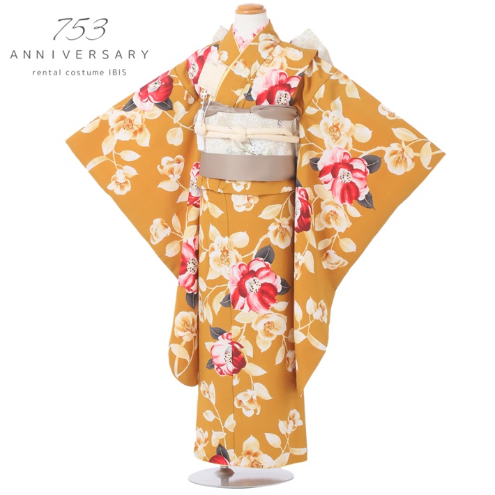 七五三 7歳 着物 レンタル 七歳 女児 AP7185 七五三着物 女の子