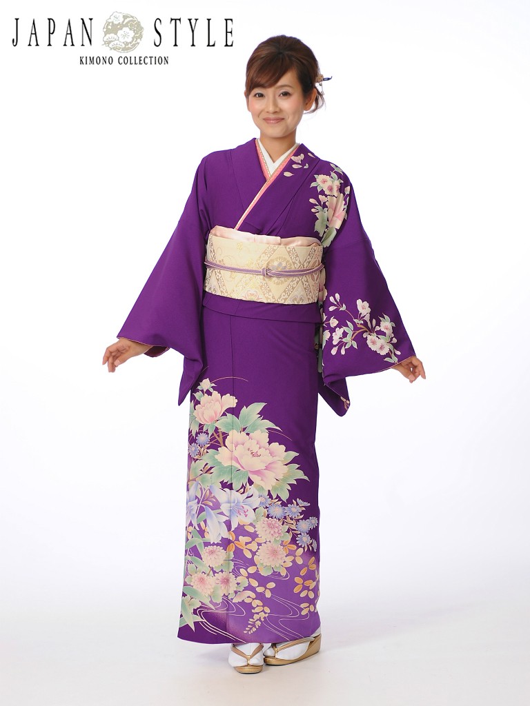訪問着 レ ンタル フルセット 8AD83 ジャパンスタイル ブランド 七五三