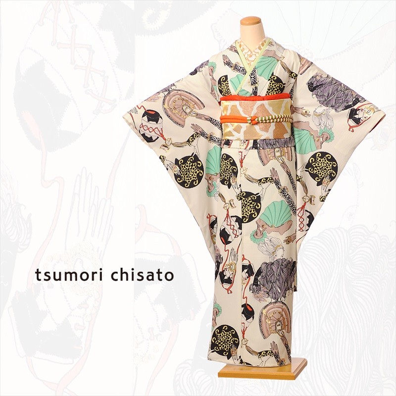 tsumori chisato ツモリチサト 振袖レンタルフルセット8SACB-83 成人式