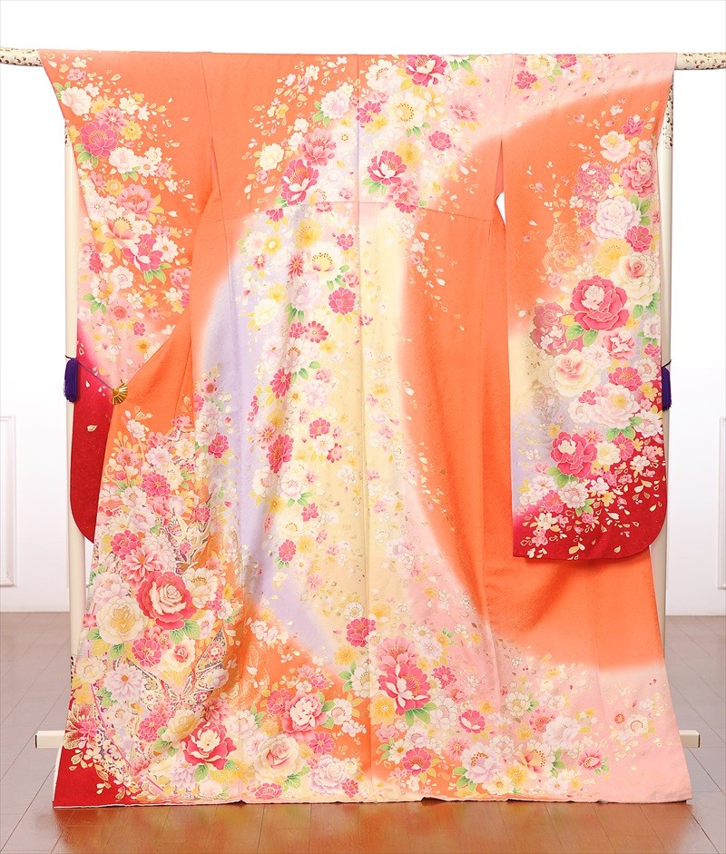 成人式 振袖 レンタル8SAC-490/1月/レンタル/フルセット/レンタル振袖